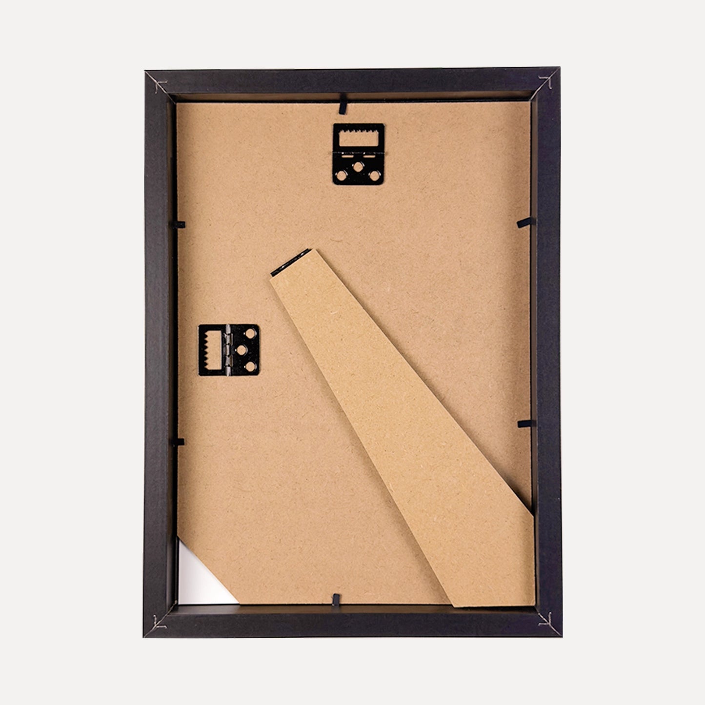Linear Matte Black Picture Frame for A4 Artwork