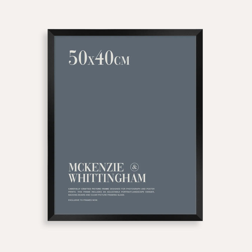 McKenzie & Whittingham Black Picture Frame for 50 x 40cm Artwork
