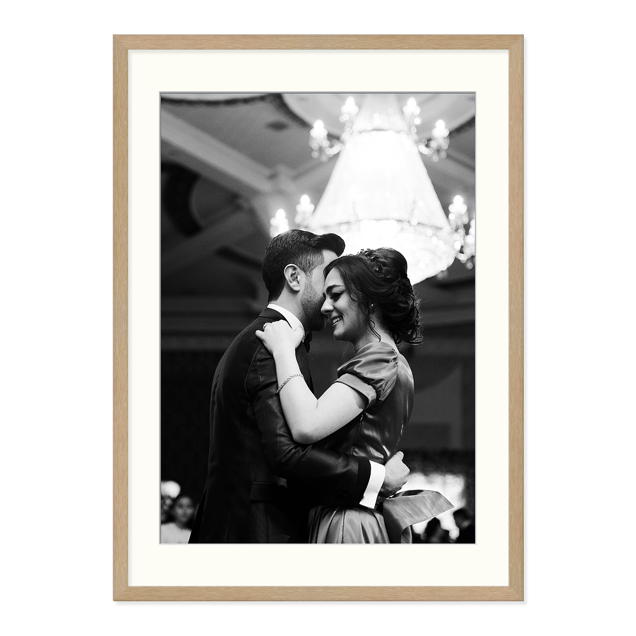 McKenzie & Whittingham Natural Oak A2 Picture Frame with Matboard - For Arts, Photographs & Prints