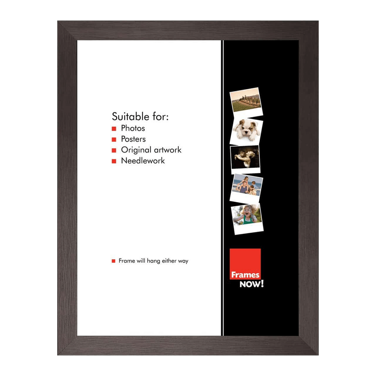 Mocka Frame Premium Mocha Timber Finish Picture Frame for 91.4 x 61cm Artwork ...
