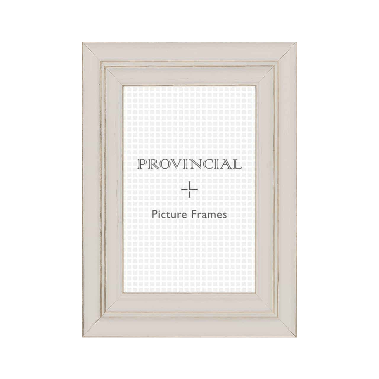 Provincial White Picture Frame for 17.8 x 12.7cm Artwork
