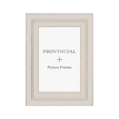 Provincial White Picture Frame for 17.8 x 12.7cm Artwork