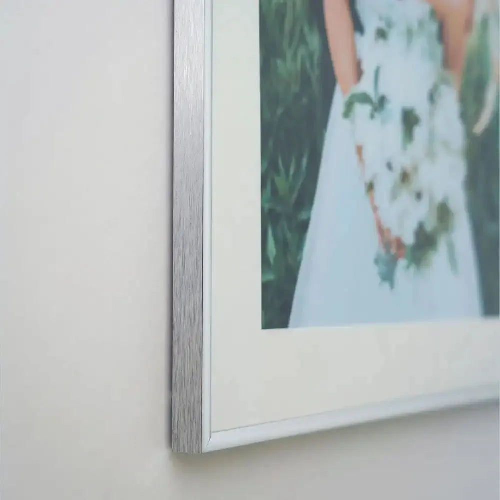 Premium Silver Aluminium A4 Picture Frame – Sleek Silver Finish for Art, Photos & Certificates