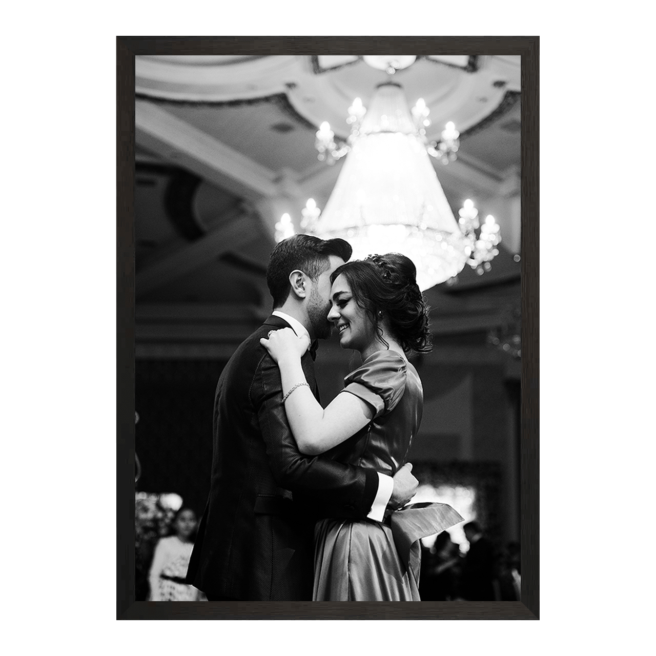 Premium Black A1 Picture Frame - Modern Timber Look for Art & Posters