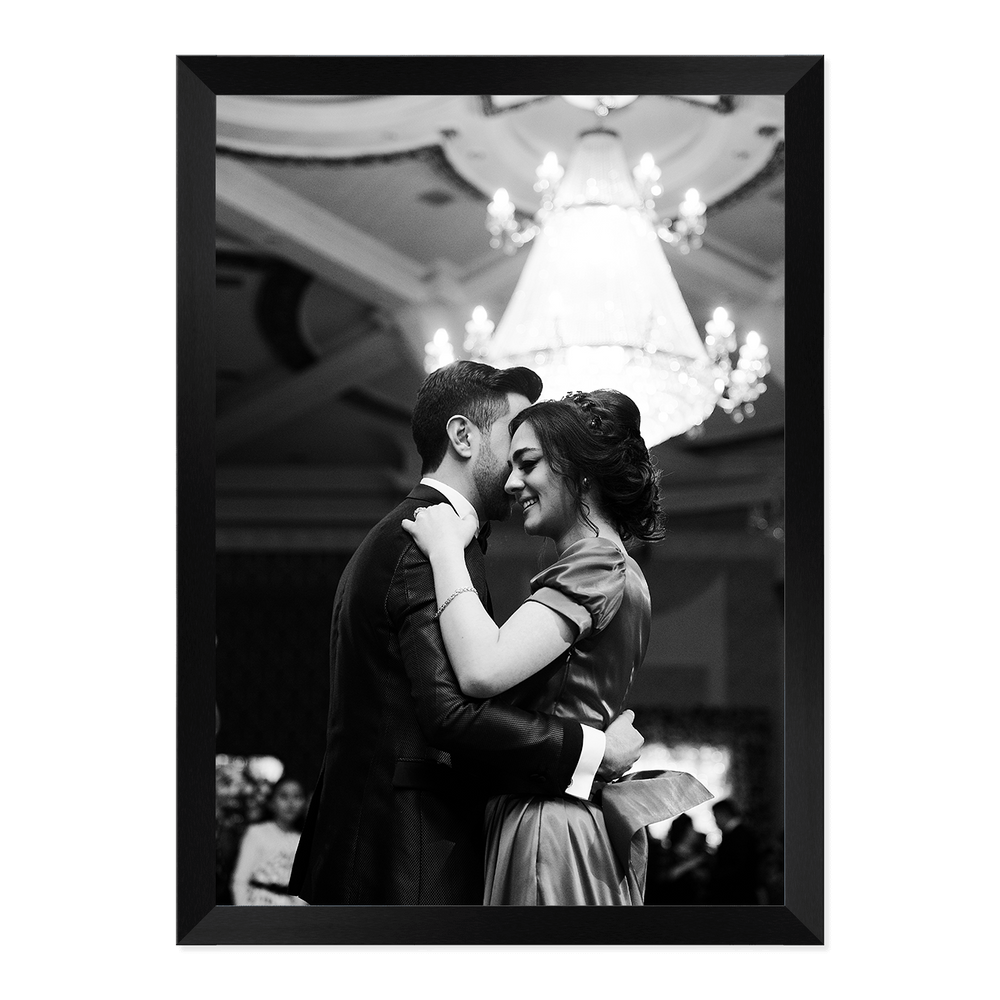 Premium Black A2 Picture Frame – Timeless Genuine Timber for Artwork, Photos & Prints