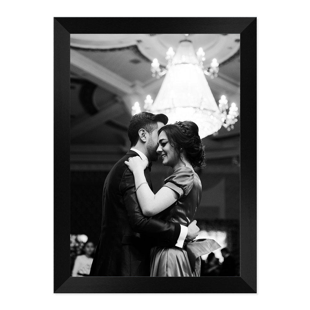 Premium Black A3 Picture Frame – Timber-Style Finish for Art, Photography & Certificates