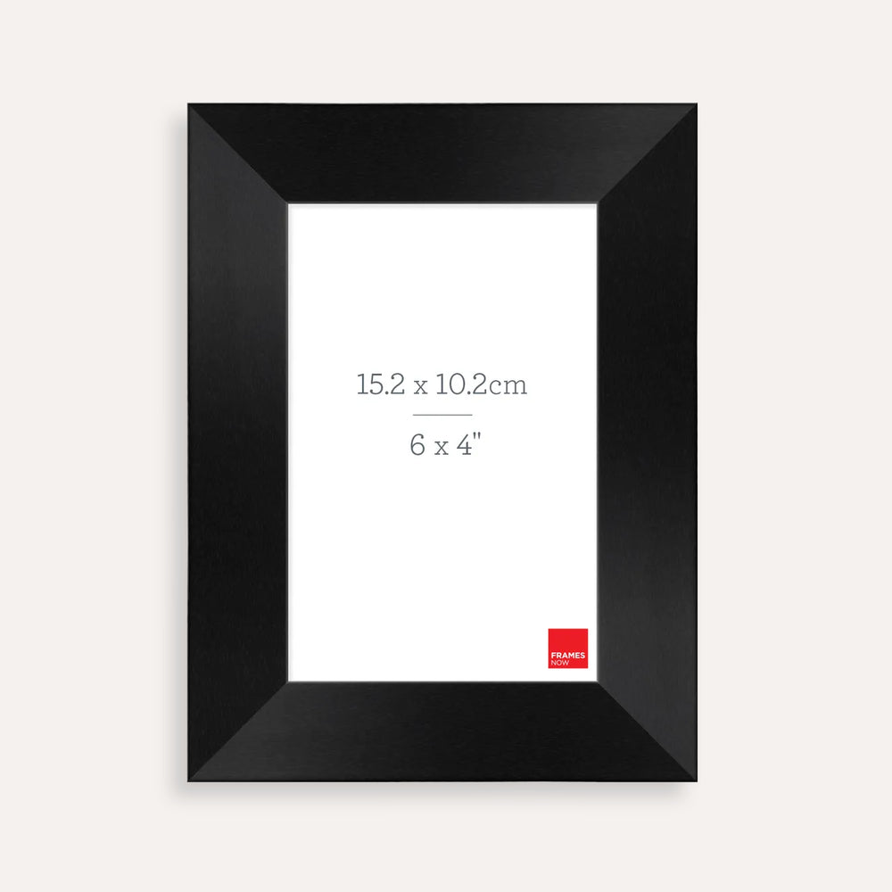 Premium Black Timber Finish Picture Frame for 15.2 x 10.2cm Artwork