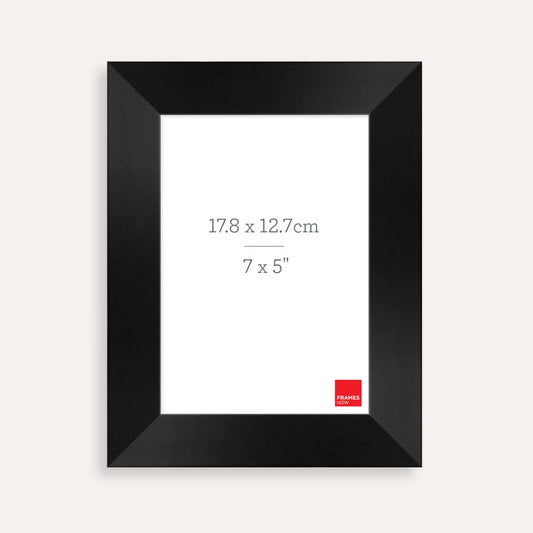 Premium Black Timber Finish Picture Frame for 17.8 x 12.7cm Artwork