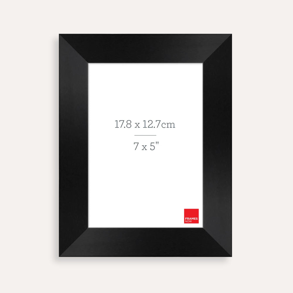 Premium Black Timber Finish Picture Frame for 17.8 x 12.7cm Artwork