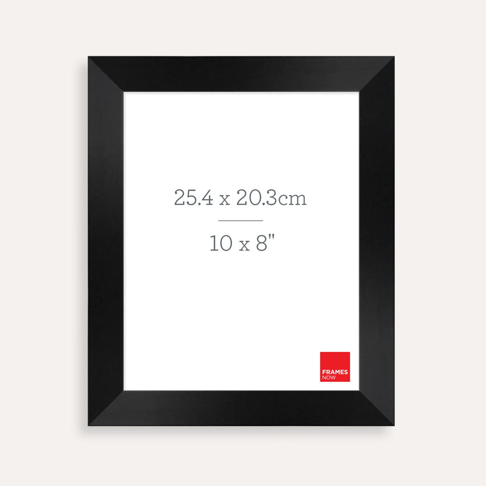 Premium Black Timber Finish Picture Frame for 25.4 x 20.3cm Artwork