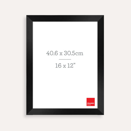 Premium Black Timber Finish Picture Frame for 40.6 x 30.5cm Artwork