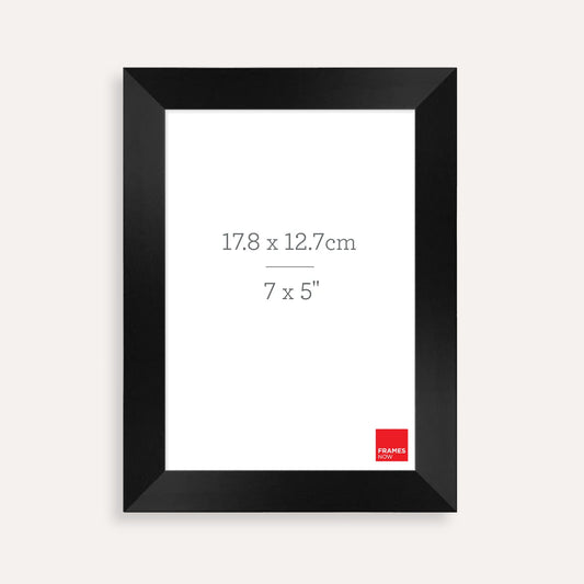 Premium Matte Black Box Picture Frame For 17.8 x 12.7cm Artwork