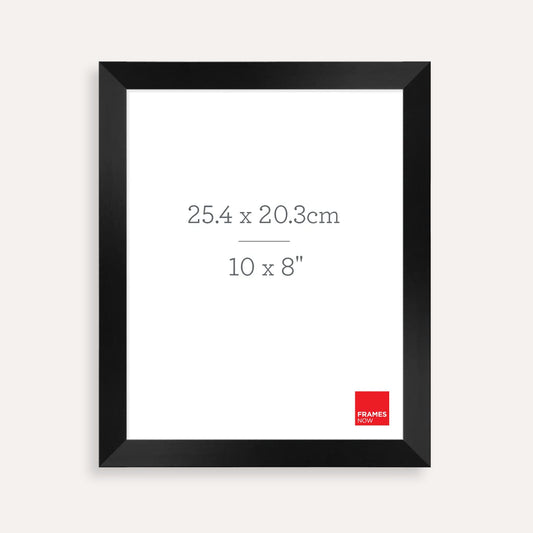 Premium Matte Black Box Picture Frame For 25.4 x 20.3cm Artwork
