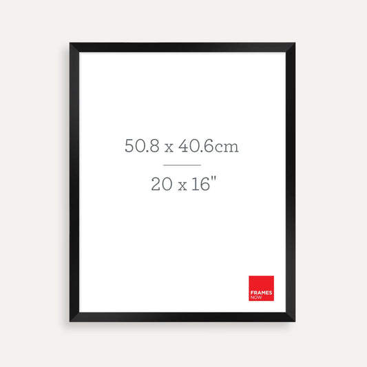 Premium Matte Black Box Picture Frame for 50.8 x 40.6cm Artwork