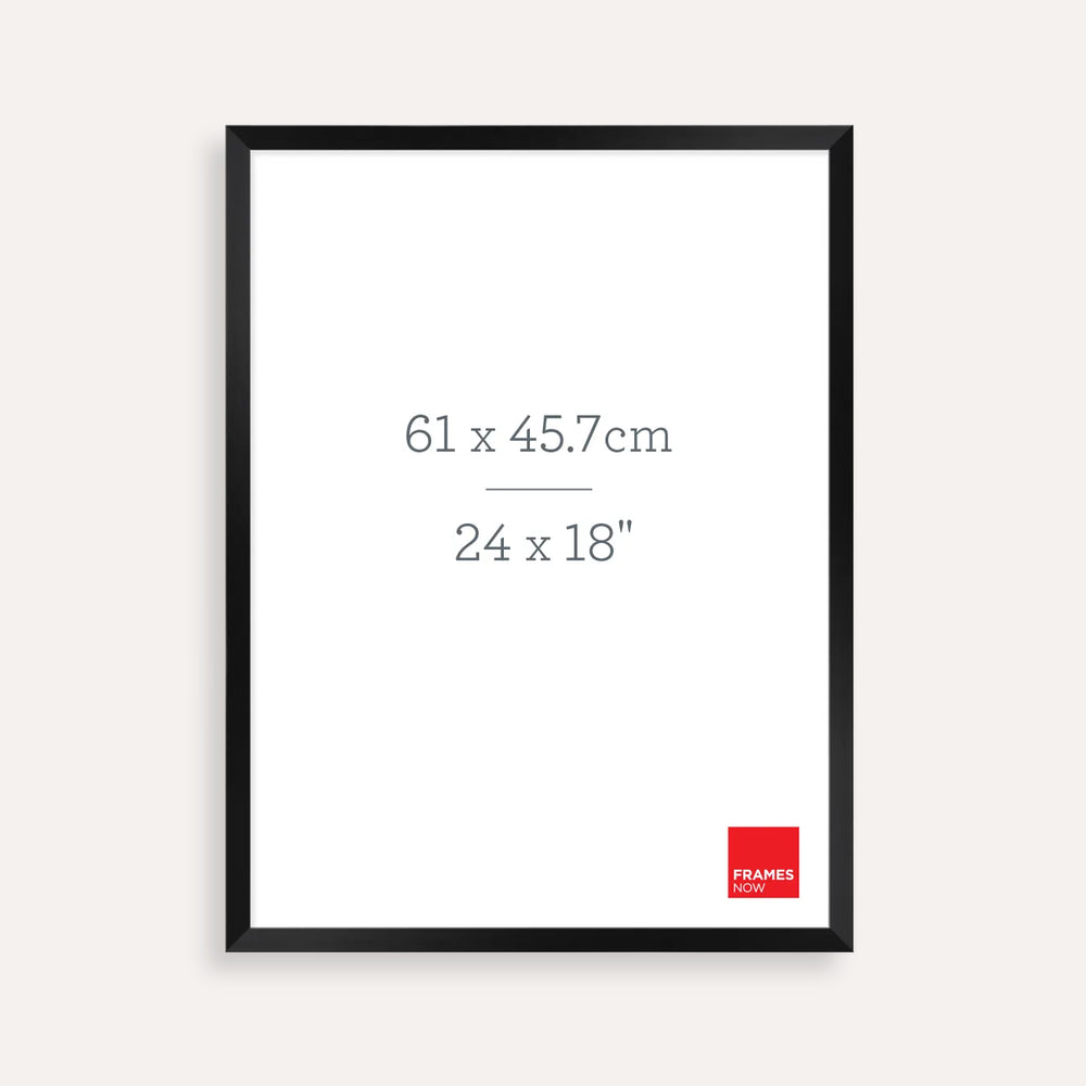 Premium Matte Black Box Picture Frame for 61 x 45.7cm Artwork