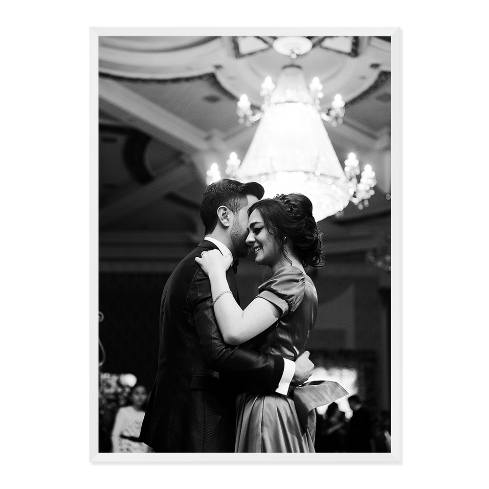 Premium Matte White A1 Picture Frame – Sleek, Modern Framing for Large Artwork