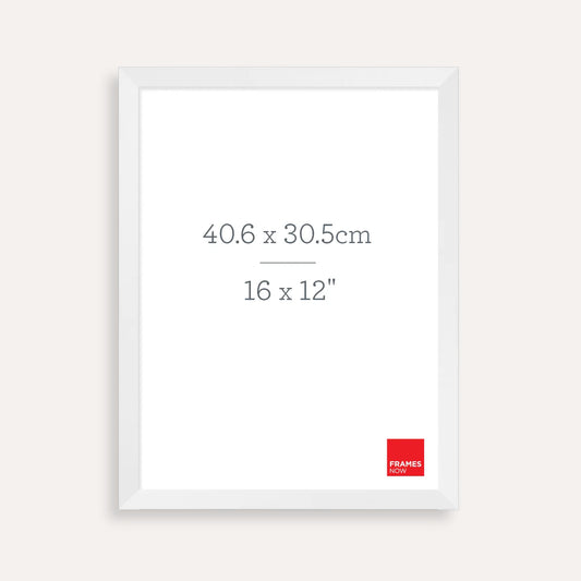 Premium Matte White Box Picture Frame for 40.6 x 30.5cm Artwork