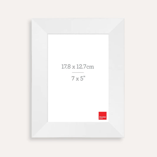 Premium Matte White Picture Frame for 17.8 x 12.7cm Artwork