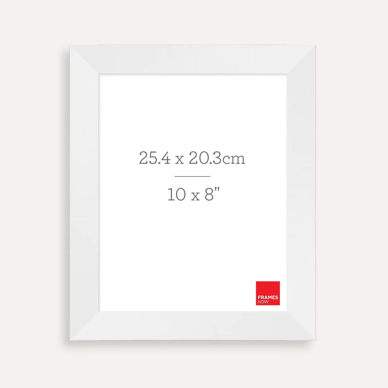 Premium Matte White Picture Frame for 25.4 x 20.3cm Artwork