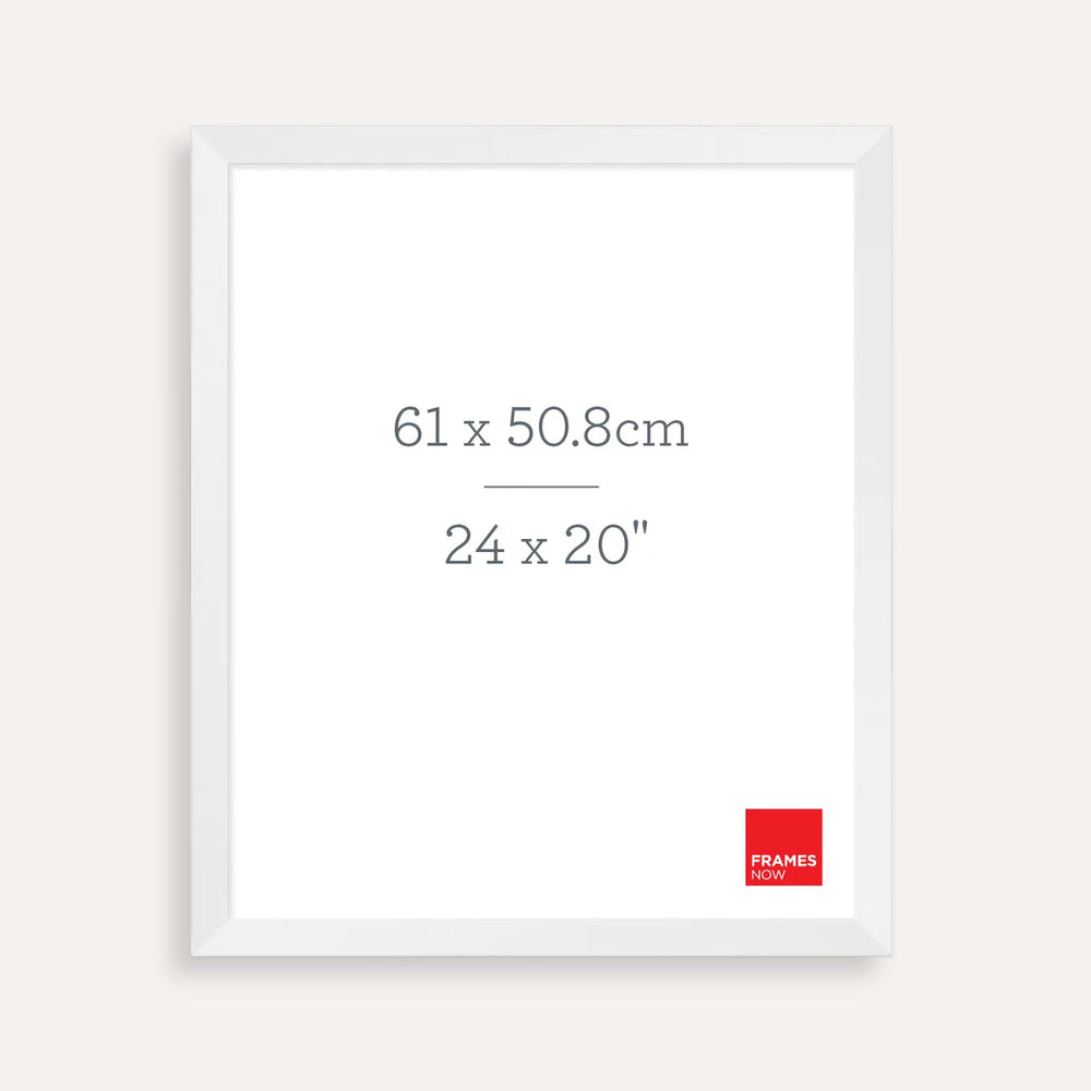 Premium Matte White Picture Frame for 61 x 50.8cm Artwork
