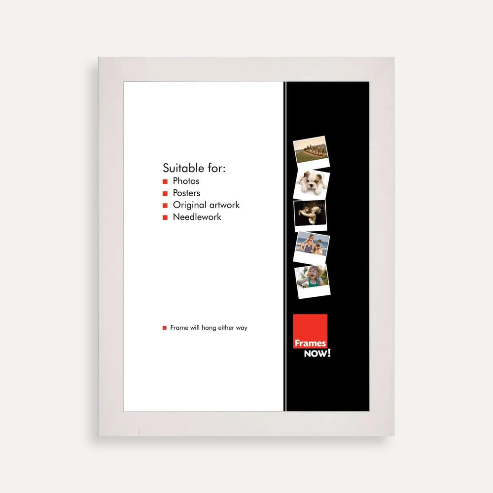 Premium Matte White Picture Frame for 91.4 x 61cm Artwork
