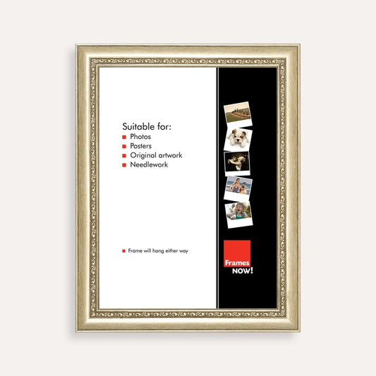 Premium Ornate Silver Picture Frame for 76.2 x 50.8cm Artwork