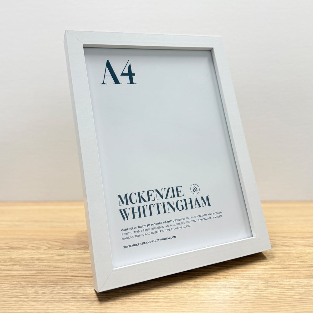 McKenzie & Whittingham White Picture Frame for A4 Artwork