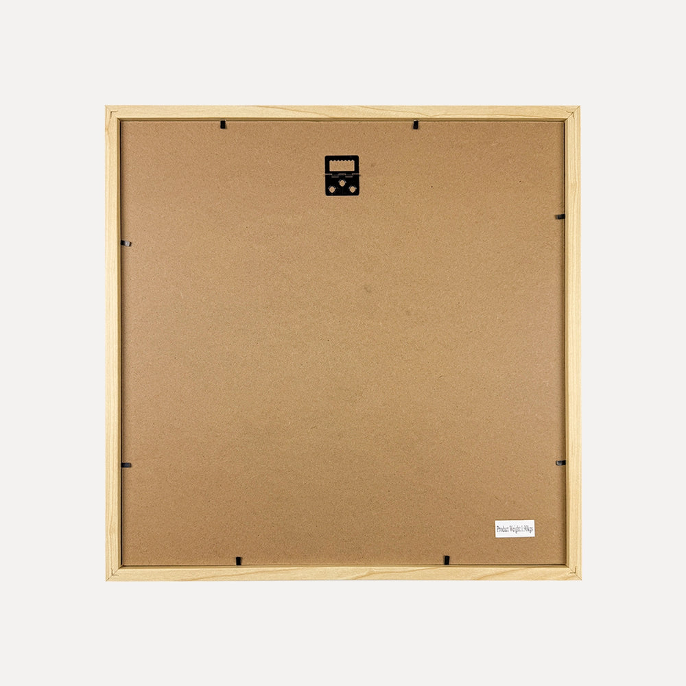 Shadow Box Square Picture Frame with Matboard for 20.3 x 20.3cm Artwork
