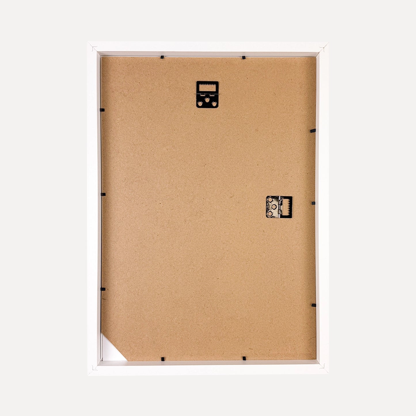 Linear Matte White Picture Frame for A3 Artwork