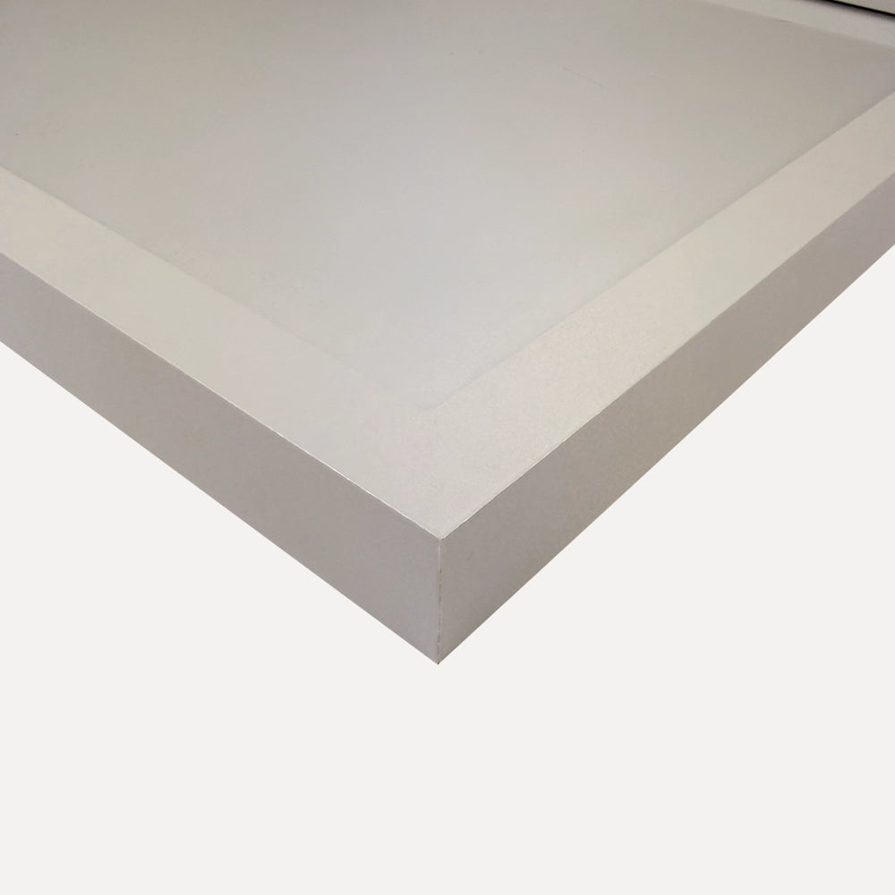 Linear Matte White Picture Frame for A3 Artwork