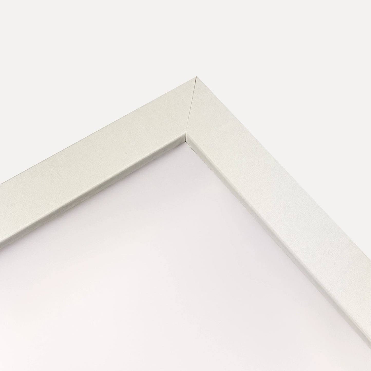 Linear Matte White Picture Frame for A4 Artwork
