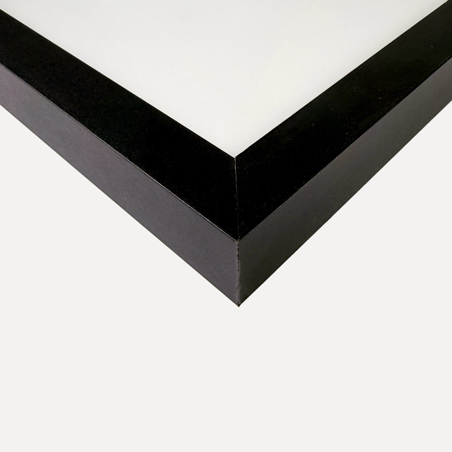 Linear Matte Black Picture Frame for 40×30 cm Artwork