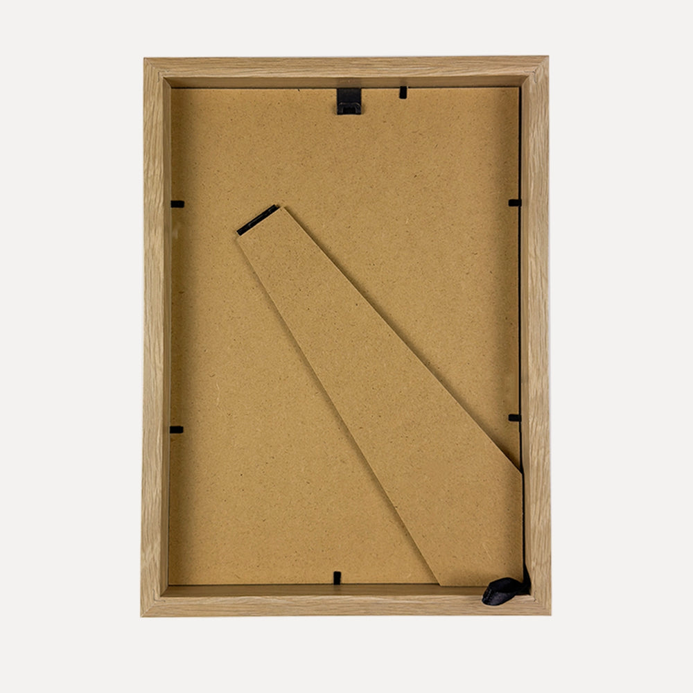 Linear Natural Finish Picture Frame for A4 Artwork