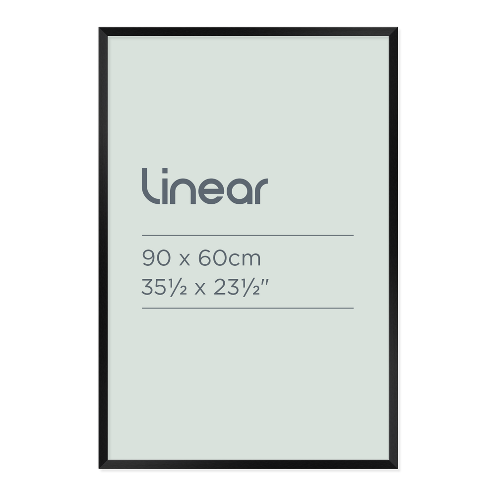 Linear Black Picture Frame For 90 X 60cm Artwork Frames Now linear-black-picture-frame-for-90-x-60cm-artwork-frames-now