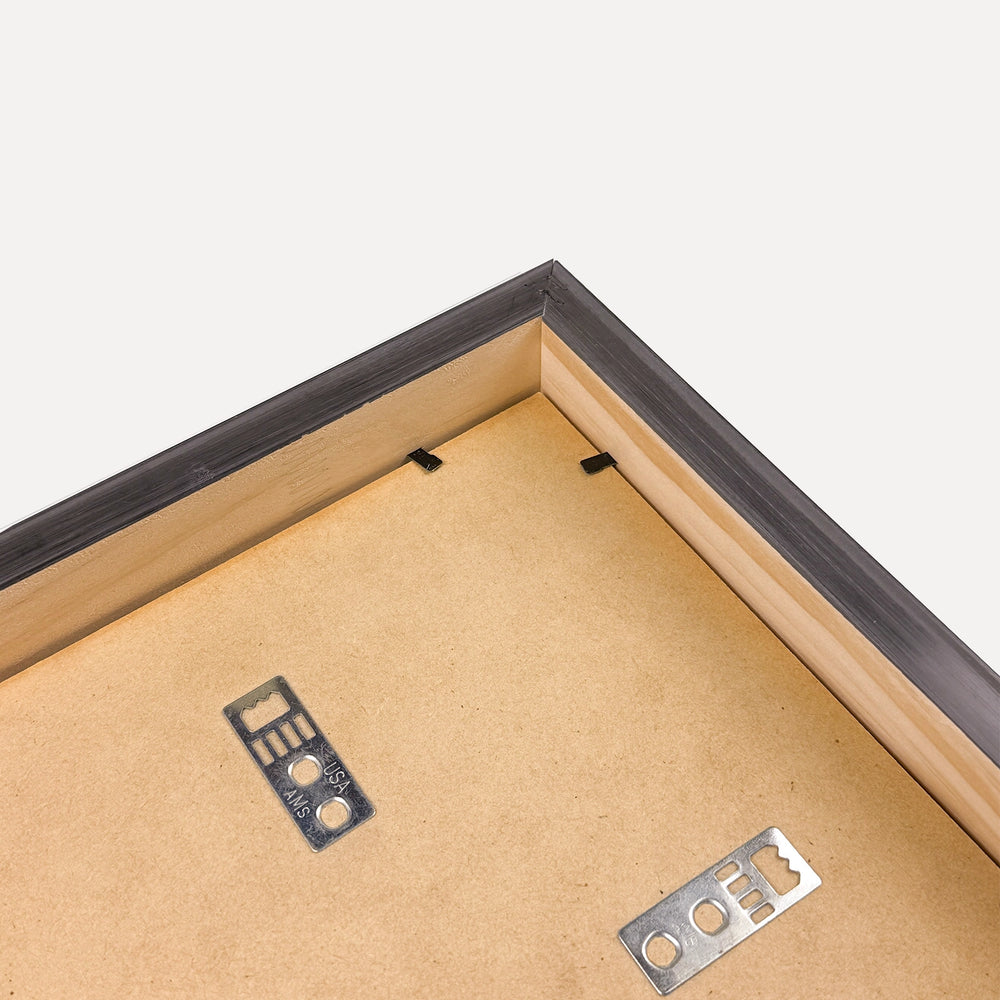 Premium Black Box Style Picture Frame For 25.4 x 20.3cm Artwork