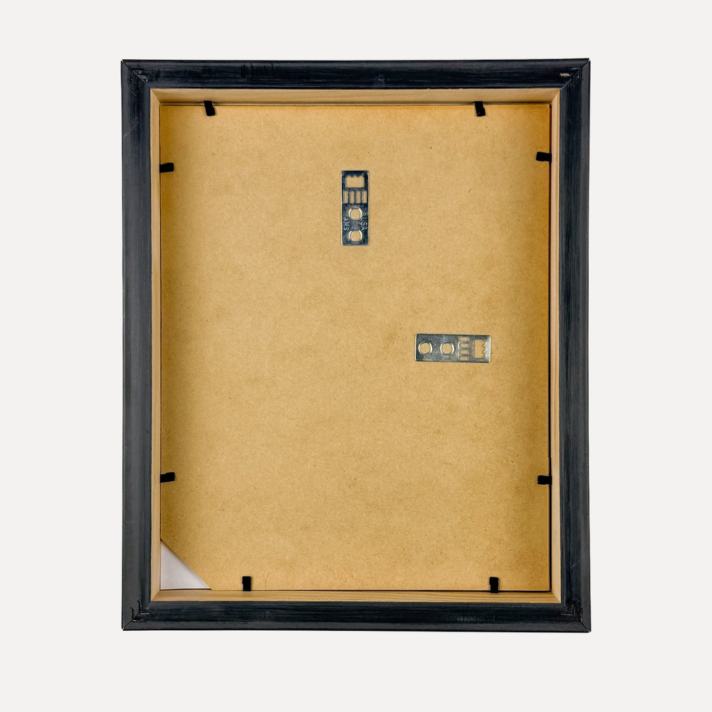 Premium Black Box Style Picture Frame For 25.4 x 20.3cm Artwork
